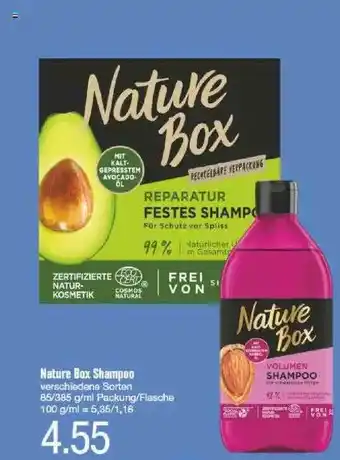 Edeka Nature Box Shampoo Angebot