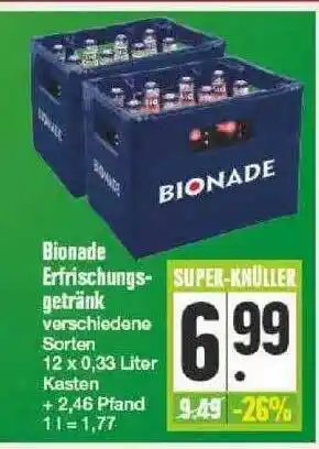 Edeka Bionade Erfrischungs-getränk Angebot