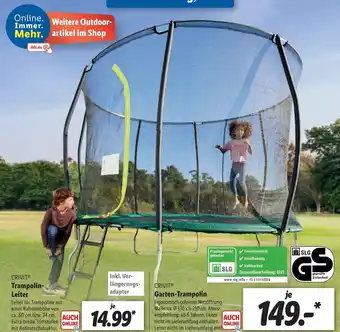 Lidl Crivit Garten Trampolin Angebot