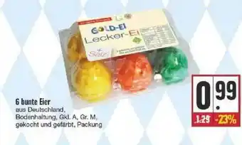 Edeka 6 Bunte Eier Angebot