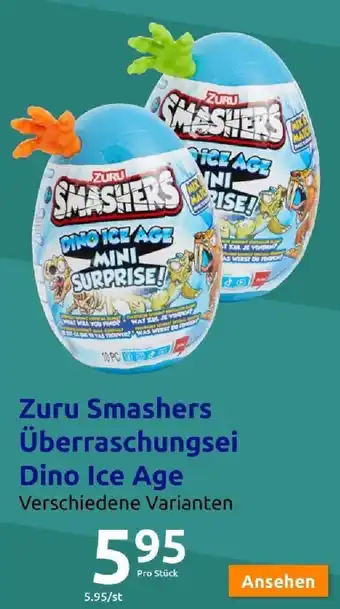 Action Zuru Smashers Überraschungsei Dino Ice Age Angebot