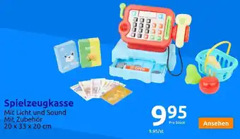 Action Spielzeugkasse Angebot