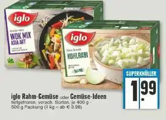 Edeka Iglo Rahm-gemüse Oder Gemüse-ldeen Angebot