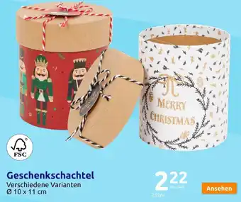 Action Geschenkschachtel Angebot