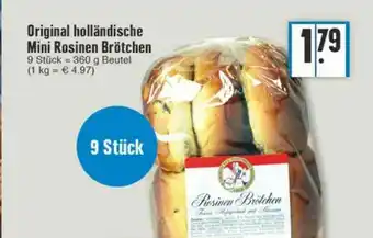 Edeka Original Holländische Mini Rosinen Brötchen Angebot