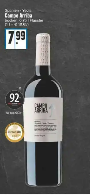 Edeka Spanien - Yecla Campo Arriba Angebot