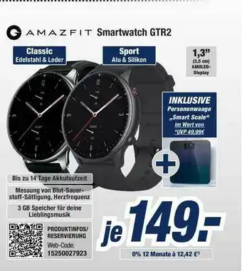 Expert Bening Smartwatch Gtr2 Angebot