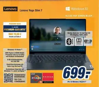 Expert Bening Lenovo Yoga Slim 7 Angebot