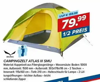 Hervis Campingzelt Atlas Iii Smu Angebot