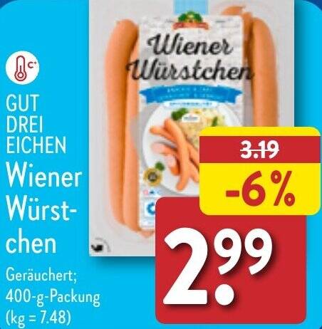 Wiener Wurstchen Angebot