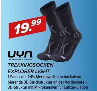 Hervis Trekkingsocken Explorer Light Uyn Angebot