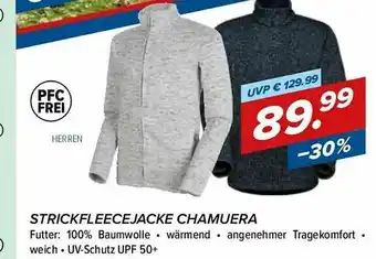 Hervis Strickfleecejacke Chamuera Angebot