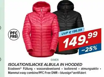 Hervis Isolationsjacke Albula In Hooded Angebot