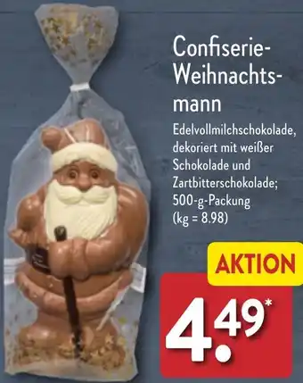 Aldi Nord Confiserie Weihnachtsmann 500 g Packung Angebot