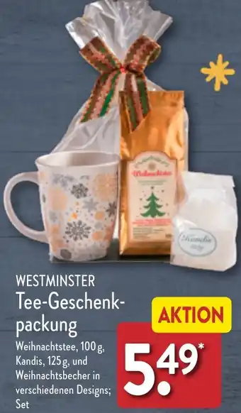 Aldi Nord WESTMINSTER Tee-Geschenkpackung Angebot