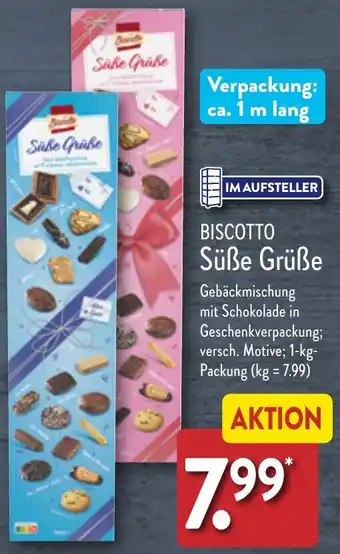 Aldi Nord BISCOTTO Süße Grüße 1 kg Packung Angebot