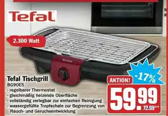 Hit Tefal Tischgrill Angebot