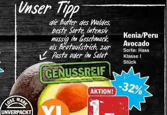 Hit Kenia-peru Avocado Angebot