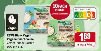 REWE Kaufpark Rewe Bio + Vegan Vegane Frischcreme Angebot