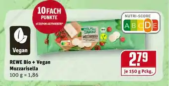 REWE Kaufpark Rewe Bio + Vegan Mozzarisella Angebot