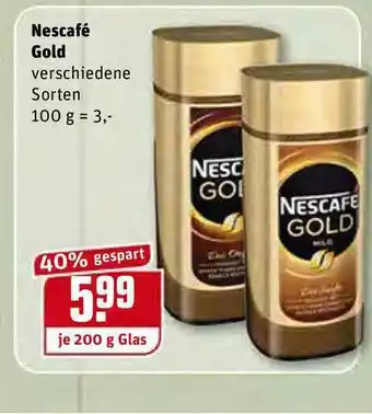 REWE Kaufpark Nescafe Gold Angebot