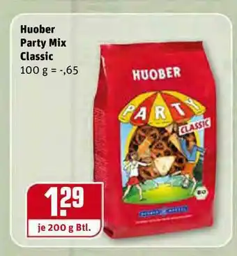 REWE Kaufpark Huober Party Mix Classic Angebot