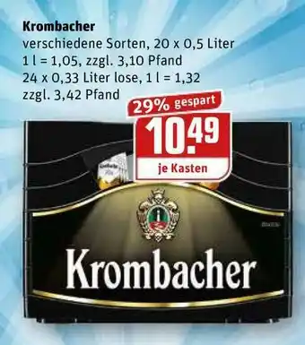 REWE Kaufpark Krombacher Angebot