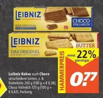 Marktkauf Leibniz Kekse Auch Choco Angebot