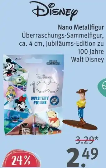 Rossmann Disney Nano Metallfigur Angebot