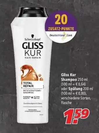 Marktkauf Gliss Kur Shampoo Oder Spülung Angebot