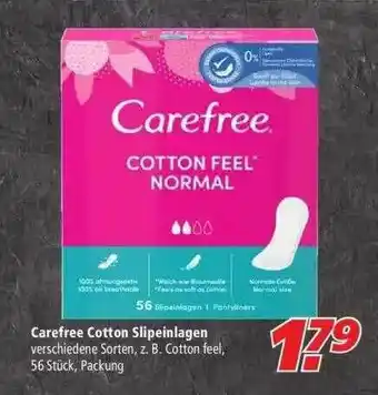 Marktkauf Carefree Cotton Slipeinlagen Angebot