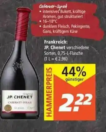 Marktkauf Frankreich: Jp. Chenet Angebot