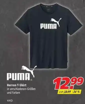 Marktkauf Puma Herren T-shirt Angebot