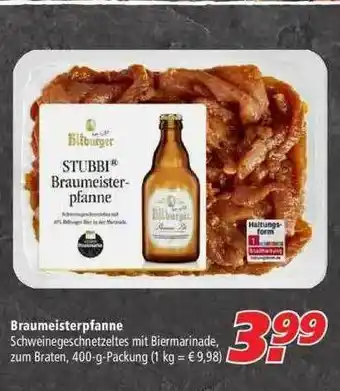 Marktkauf Braumeisterpfanne Angebot