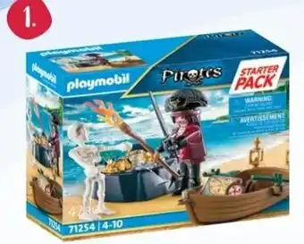 Rossmann playmobil 71254 Starter Pack Pirat mit Ruderboot Angebot