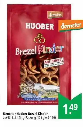 Marktkauf Demeter Huober Brezel Kinder Angebot