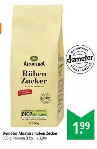 Marktkauf Demeter Alnatura Rüben Zucker Angebot