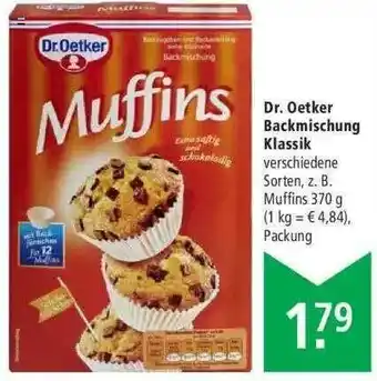 Marktkauf Dr. Oetker Backmischung Klassik Angebot