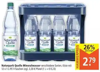 Marktkauf Naturpark Quelle Mineralwasser Angebot