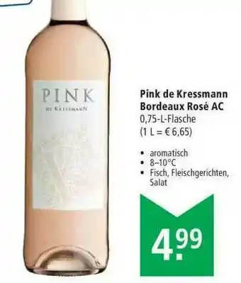 Marktkauf Pink De Kressmann Bordeaux Rosé Ac Angebot