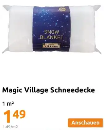 Action Magic Village Schneedecke Angebot