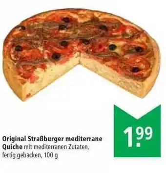 Marktkauf Original Straßburger Mediterrane Quiche Angebot