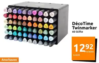 Action DécoTime Twinmarker 60 Stifte Angebot