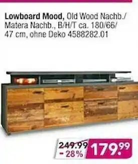 Möbel Boss Lowboard Mood Angebot