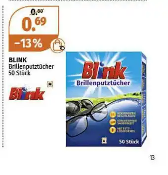 Müller Blink Brillenputztücher Angebot