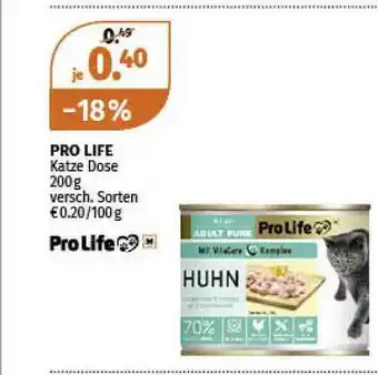 Müller Pro Life Katze Dose Angebot