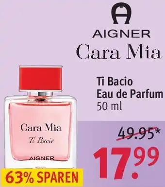 Rossmann AIGNER Cara Mia Ti Bacio Eau de Parfum 50 ml Angebot