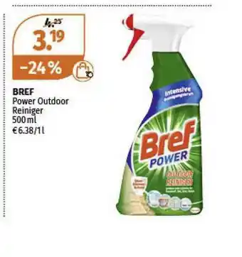 Müller Bref Power Outdoor Reiniger Angebot