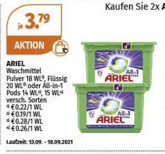 Müller Ariel Angebot