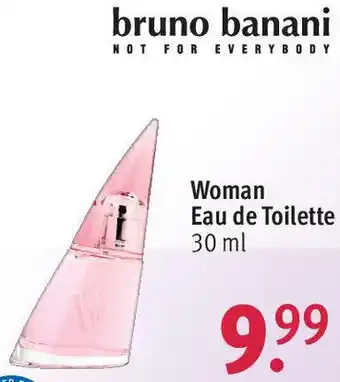 Rossmann bruno banani Woman Eau de Toilette 30 ml Angebot